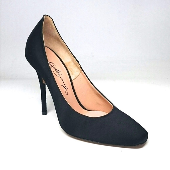 Diana Broussard Silk Satin Stilettos - Picture 3 of 3